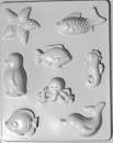 Sea Creatures Themed Chocolate Mould